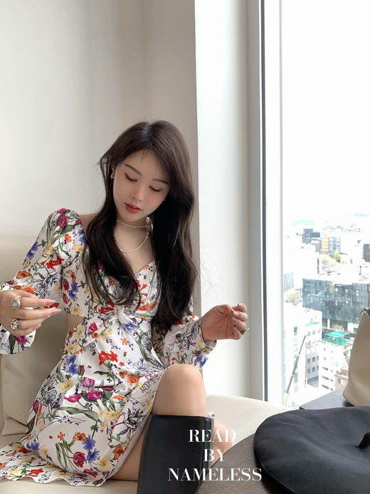 Read Nameless/泰国买的露背碎花裙 商品图8