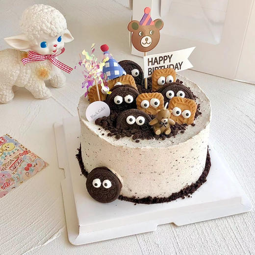 奥利奥海盐奶油可爱搞怪蛋糕 商品图0