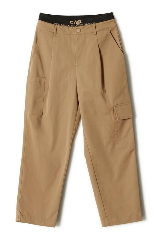 Kai & Kiera 字母高腰插袋工装裤 8941 商品图4