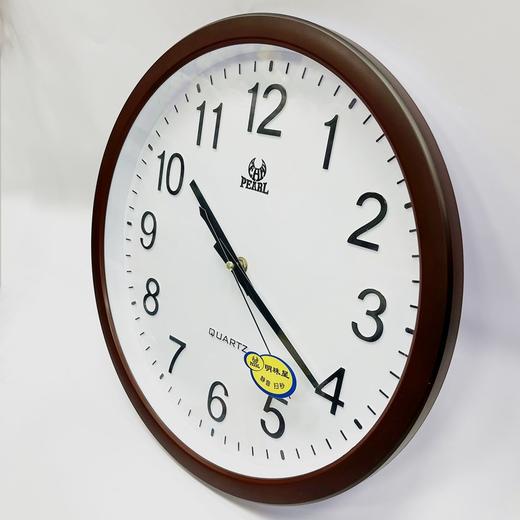 明珠星PW208圆形石英钟挂钟钟表直径36.5cm一个 商品图1