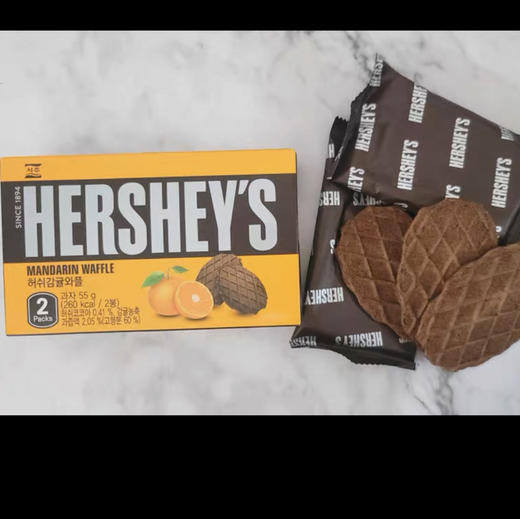 好时橘子味饼干55g 商品图1