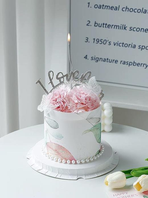 母亲节围边款一鲜奶动物奶油蛋糕   商品图1