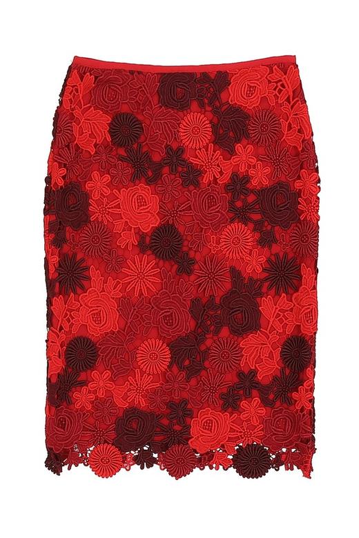 EMC亿美丞 立体刺绣包臀裙 2137 商品图5