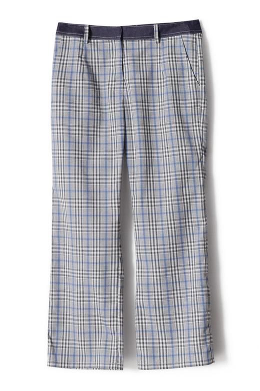 SUMMER & SAGE 格纹高腰九分裤 7004 商品图3