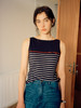 Even Vintage | 简约百搭 复古条纹宽松经典气质纯棉背心上衣女夏 商品缩略图2