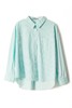 OCTAVIA 绿色不规则条纹衬衣 7067 商品缩略图3