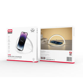 XO-WX030
15W无线充+小夜灯+手机支架 三合一