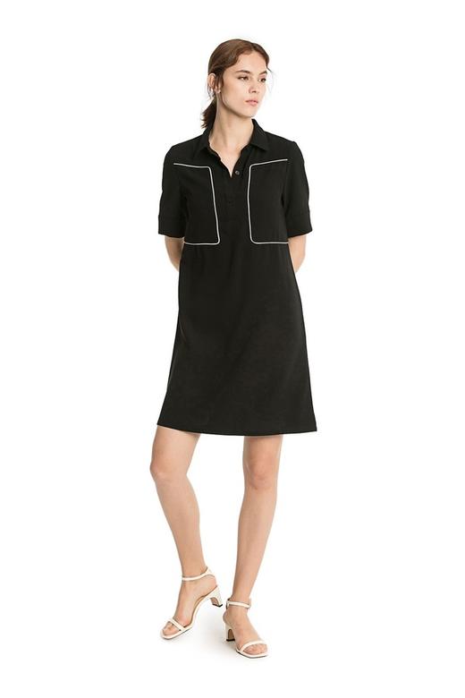 Lia Shade 简约几何印花连衣裙 2114 商品图0