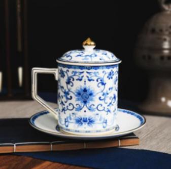 【团购展示】盛世如意新龙杯青花 商品图0