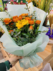 三只橙色芭比+一支向日葵花束（拼团） 商品缩略图1