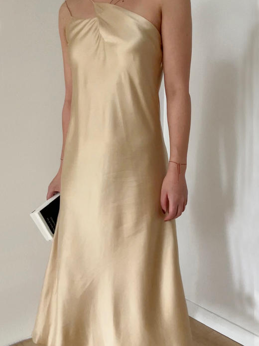 LCM｜Midnight Romance Dress [ 细带长裙 真丝 or 铜氨丝版本 ] 【定制尺码加收10%定制费】 商品图5