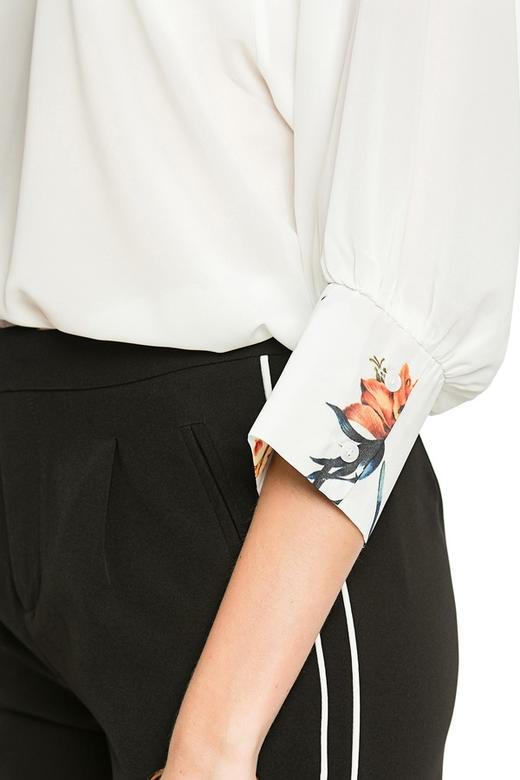 EMC亿美丞 花朵印花微透雪纺上衣 2134 商品图4