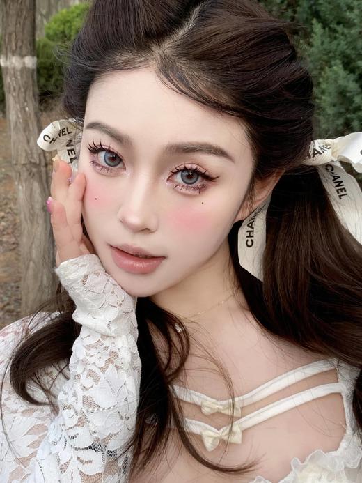 【大直径】PUFF GIRL-银海珍珠-14.5mm【年抛蓝 0-800度 含525/575】 商品图8