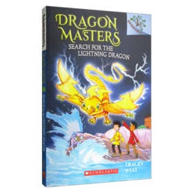 英文原版 Dragon Masters #07 Search For The Lightning Dragon 黑白 驯龙大师7 学乐大树系列 英文版