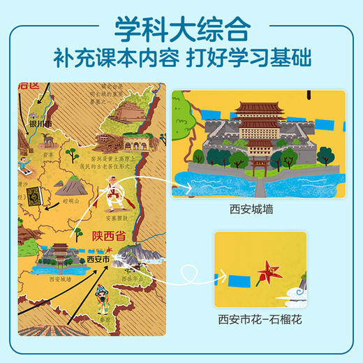 乐乐趣科普立体书 环游中国立体书 商品图4