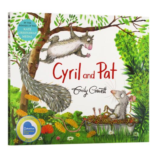 西里尔和帕特 英文原版绘本 Cyril and Pat Emily Gravett 埃米莉格雷维特 动物故事书 亲子阅读趣味图画书 英文版进口英语书籍 商品图0