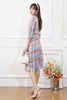 SUMMER & SAGE 系带领结打褶连衣裙 7066 商品缩略图4