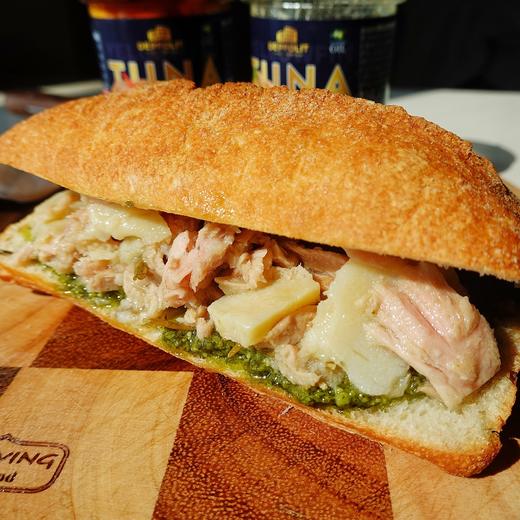 意帕斯塔橄榄油浸黄鳍金枪鱼罐头 土豆迷迭香味&辣味170g&金枪鱼腹罐头125g 商品图3