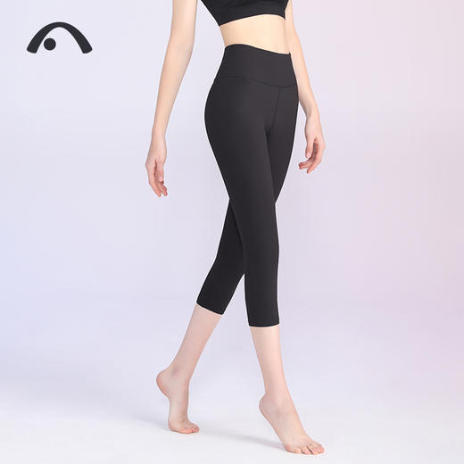 爱暇步春夏新品瑜伽运动健身跑步速干裸感七分裤 X1135NSM 商品图13