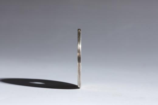 矩德泉坊 纯银手作   乾隆通宝鲤鱼跃龙门刻花（4厘米版）552 商品图2