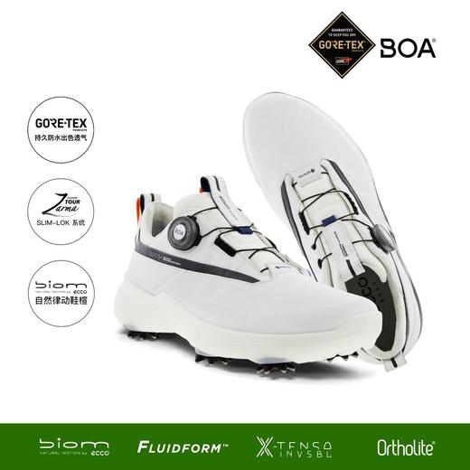 【高尔夫健步G5】ECCO爱步男子高尔夫球鞋 有钉152304透气排湿软弹 商品图0