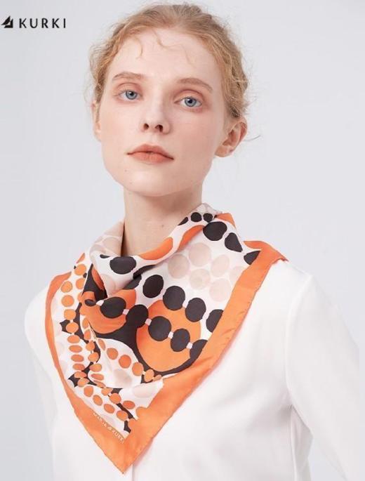 【团购展示】玛丽亚古琦（芬兰）丝巾 木珠 商品图0