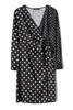 LNNNS 围裹系带黑白波点连衣裙 8891 商品缩略图4