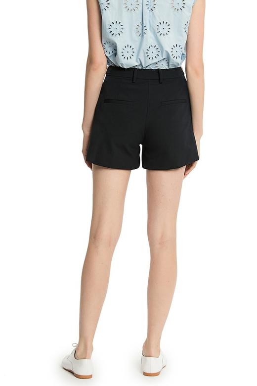 COCOLINDA 黑色缝线高腰短裤 2416 商品图3