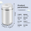 奥克斯小型家用半自动洗脱一体宿舍宝宝婴儿童衣物专用迷你洗衣机 商品缩略图3