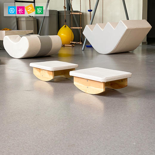 平衡板感统台器材训练器早教康复凳前庭失调聪明儿童家用玩具木台 商品图2