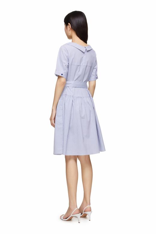 SIEGO 对称口袋格纹连衣裙 8953 商品图2