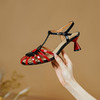 时尚韩版，拼色高跟凉鞋PS1337 商品缩略图10