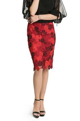 EMC亿美丞 立体刺绣包臀裙 2137