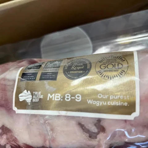 澳洲和牛金凤凰M9+菲力顺丰快递运费到付 商品图2