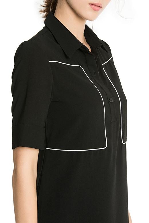 Lia Shade 简约几何印花连衣裙 2114 商品图4