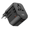 XO  20W万能旅行充充头 2USB+1USB-CXO-WL13黑色 商品缩略图1
