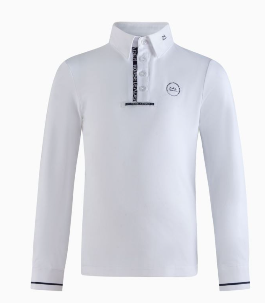 horseleader儿童翻领长袖T恤-13603