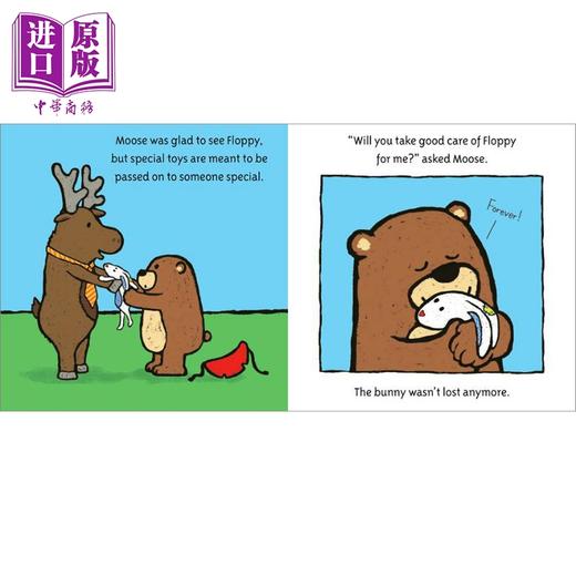预售 【中商原版】Salina Yoon：Found 熊囧囧与兔太郎1 英文原版 进口图书 儿童绘本 动物故事图画书 早教认知纸板书 0-5岁 商品图3