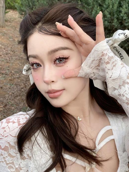 【大直径】PUFF GIRL-银海珍珠-14.5mm【年抛蓝 0-800度 含525/575】 商品图9