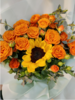 三只橙色芭比+一支向日葵花束（拼团） 商品缩略图0