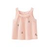 英氏女童吊带背心T恤2023夏季新品儿童无袖方领上衣服YRBDJ2P368A 商品缩略图4