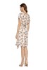 SUMMER & SAGE 米色束腰印花连衣裙 6994 商品缩略图1