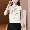 时尚内搭，蝴蝶结飘带背心外搭衬衣上衣KQL-A69N8339 商品缩略图4
