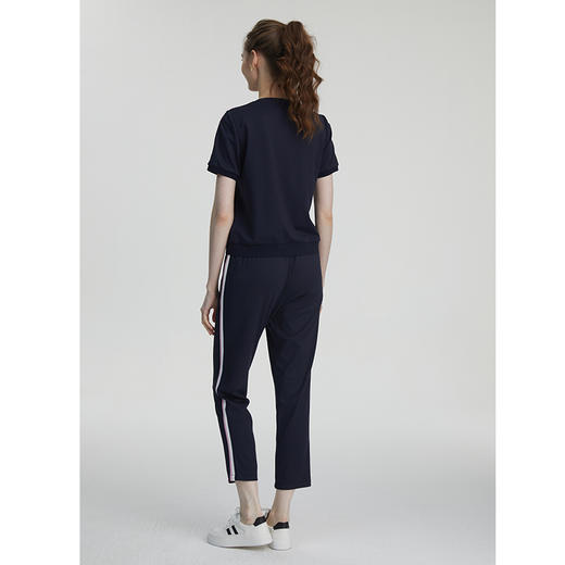 司歌休闲运动圆领套头衫上衣T871199 商品图4