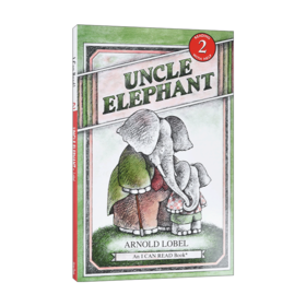 Collins柯林斯 英文原版 Uncle Elephant 大象叔叔 I Can Read 2 汪培珽书单第三阶段 英文版 进口英语原版书籍