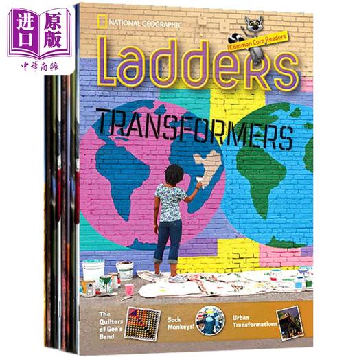 【中商原版】美国国家地理阶梯阅读核心阅读系列3级6册 National Geographic Ladders 初高中英语分级阅读 蓝思值980L-1010L 商品图1