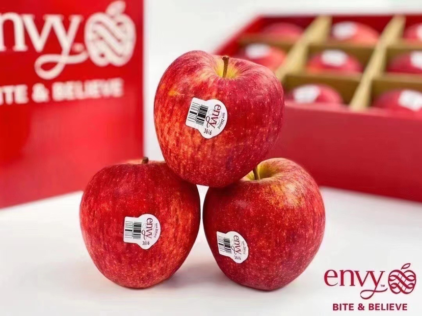 新西兰特级爱妃Envy🍎苹果——“Envy”让人嫉妒的苹果，不仅有高颜值，口感同样清脆香甜，女神的最爱