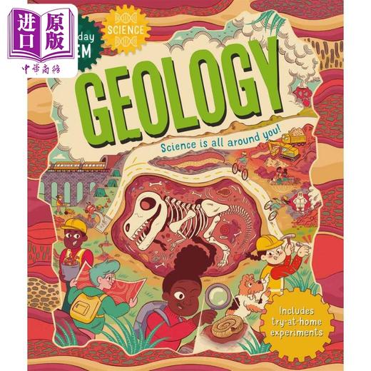 【中商原版】Everyday STEM Science – Geology 日常STEM：地质科学 英文原版 进口图书 儿童科普绘本 知识百科图书儿童读物 商品图0
