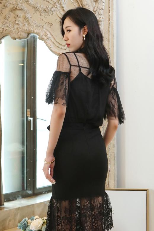 DOTACOKO 蕾丝半透明上衣 2972 商品图3