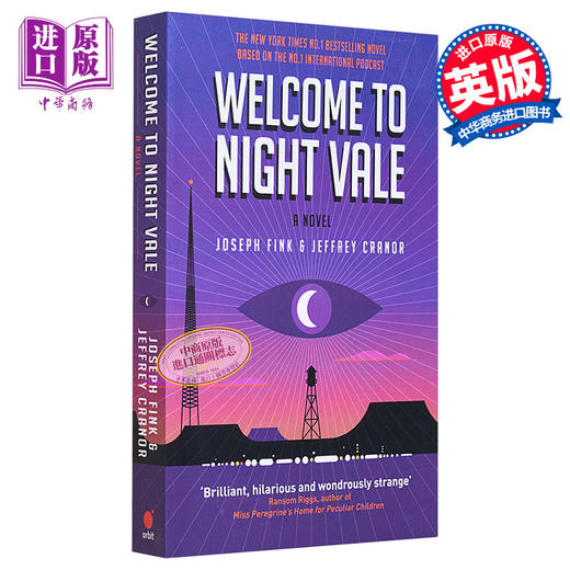 预售 【中商原版】欢迎来到夜谷 Welcome to Night Vale A Novel 英文原版 Joseph Fink Jeffrey Cranor 商品图0
